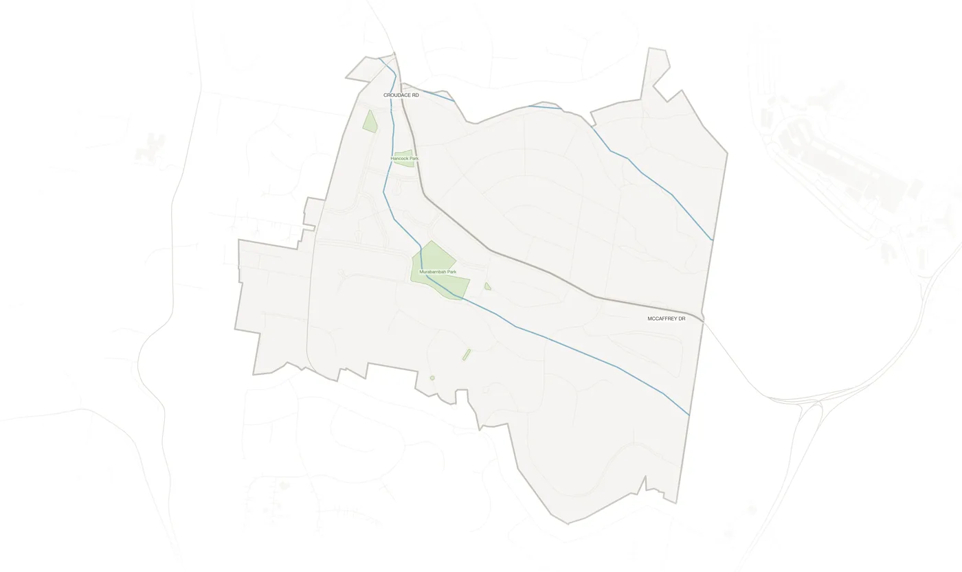 Rankin Park urban fabric map