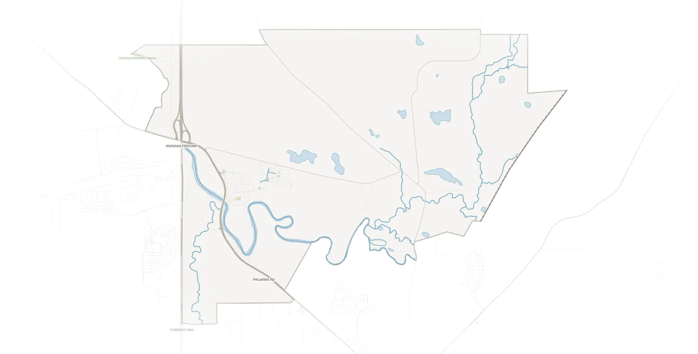 Ravenswood urban fabric map