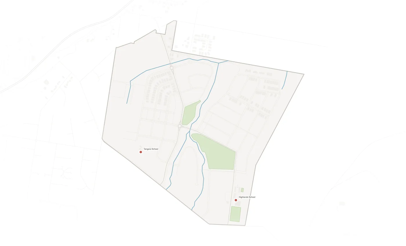 Renwick urban fabric map