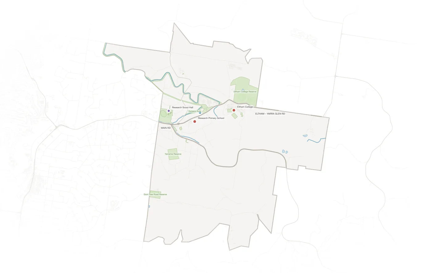 Research urban fabric map