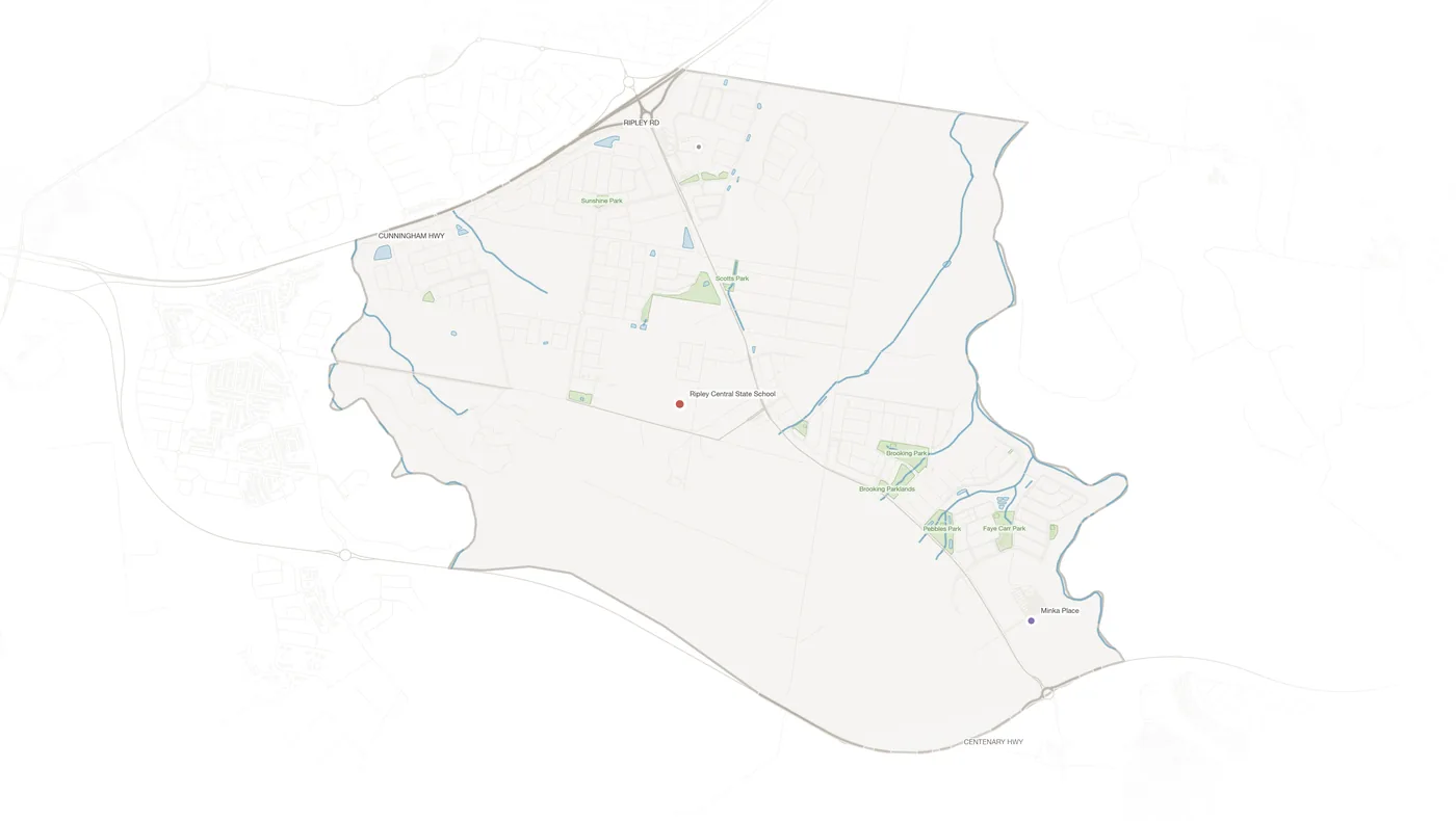 Ripley urban fabric map