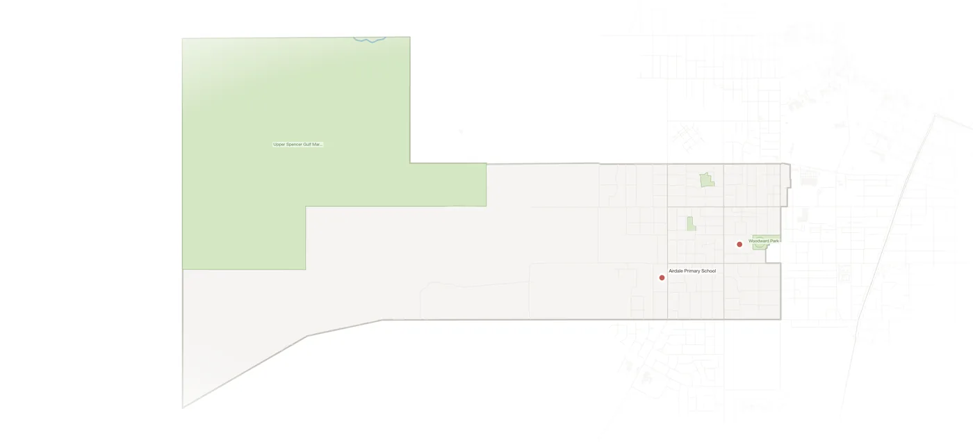 Risdon Park urban fabric map