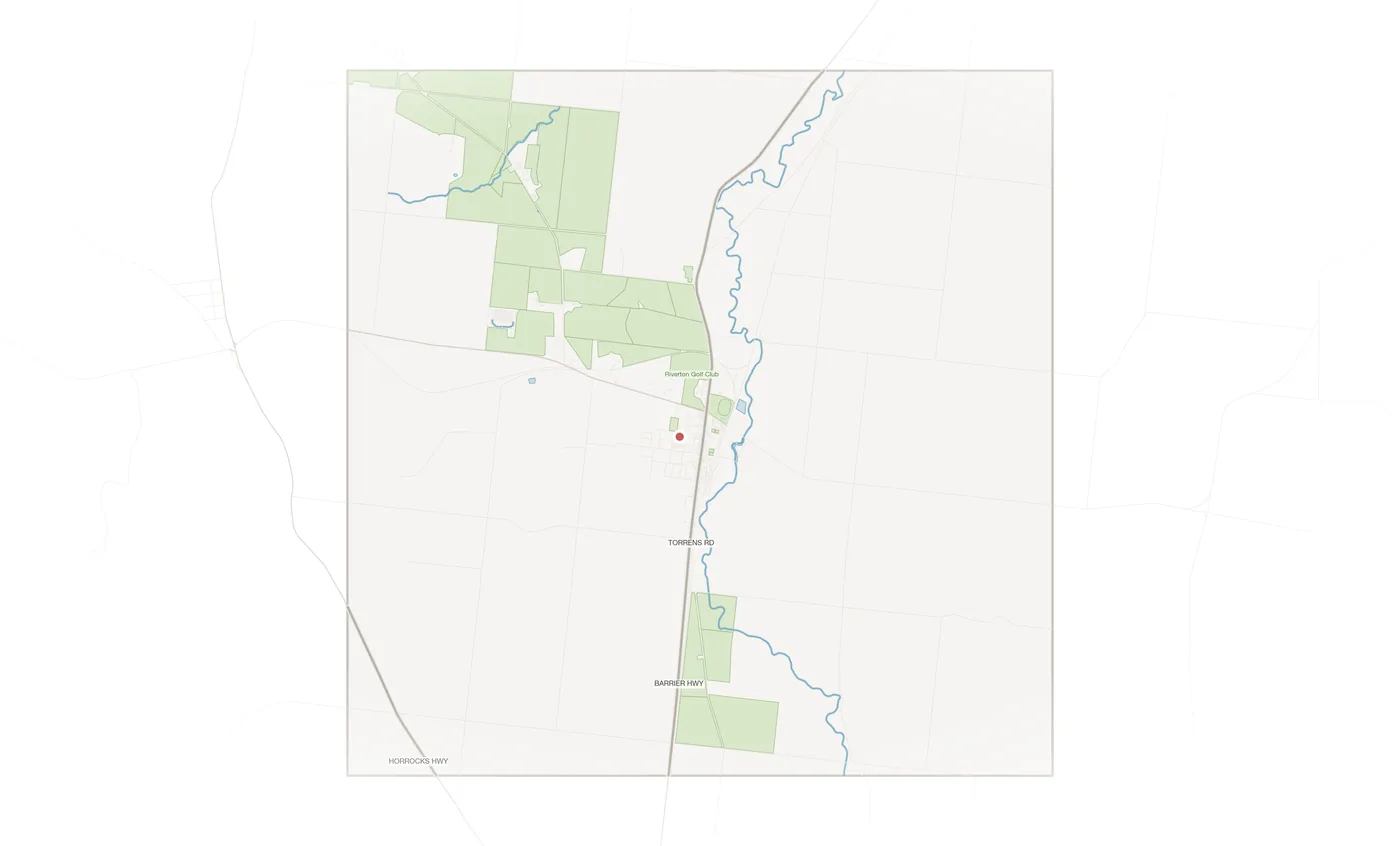 Riverton urban fabric map