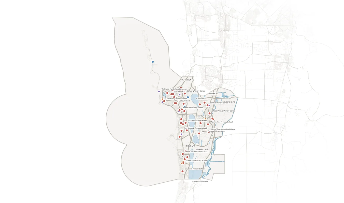 Rockingham urban fabric map