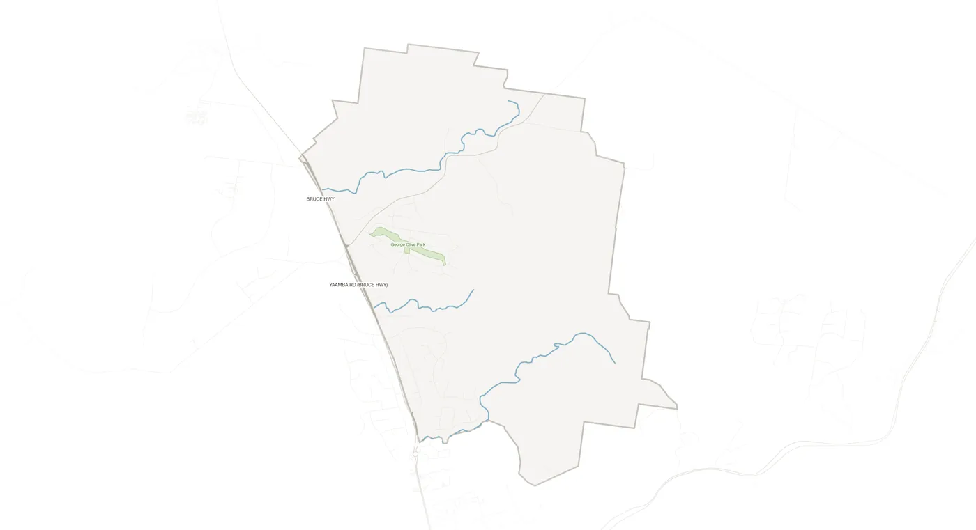 Rockyview urban fabric map