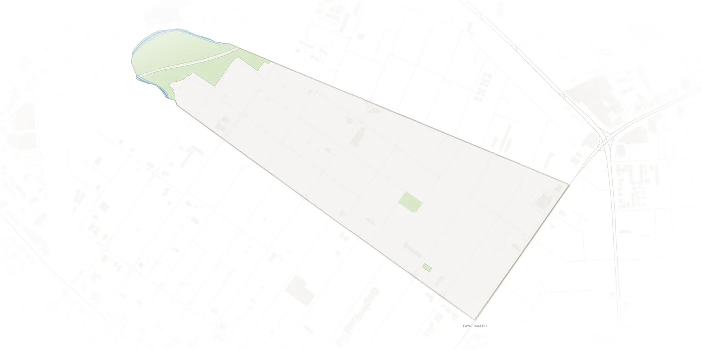 Royston Park urban fabric map