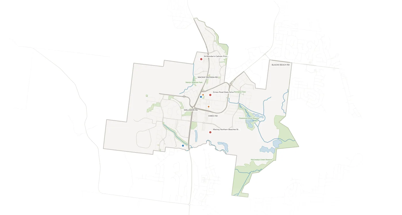 Rural View urban fabric map