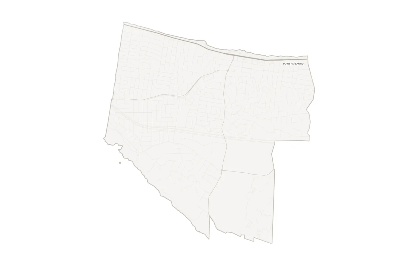 Rye urban fabric map