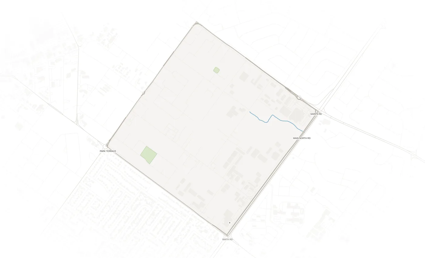 Salisbury Plain urban fabric map