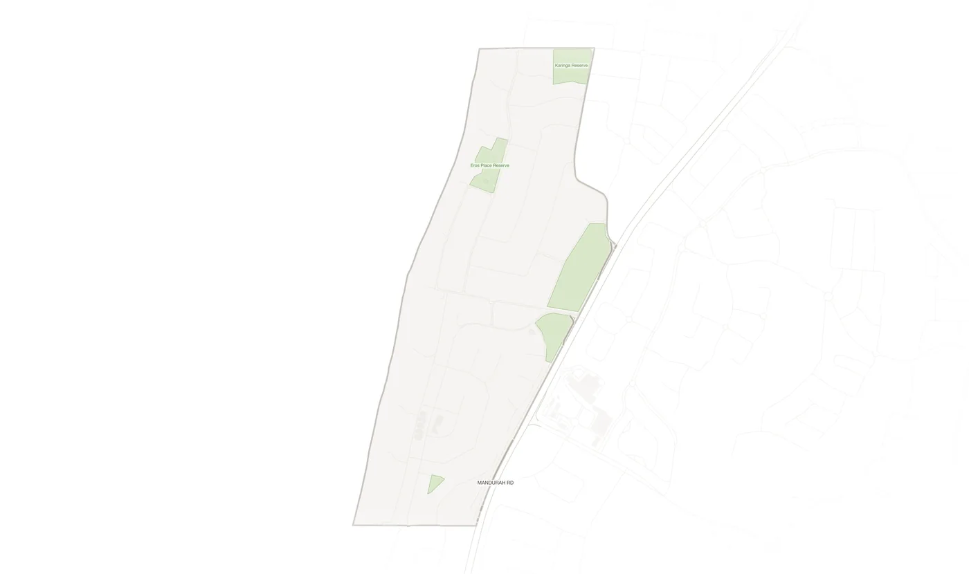San Remo urban fabric map