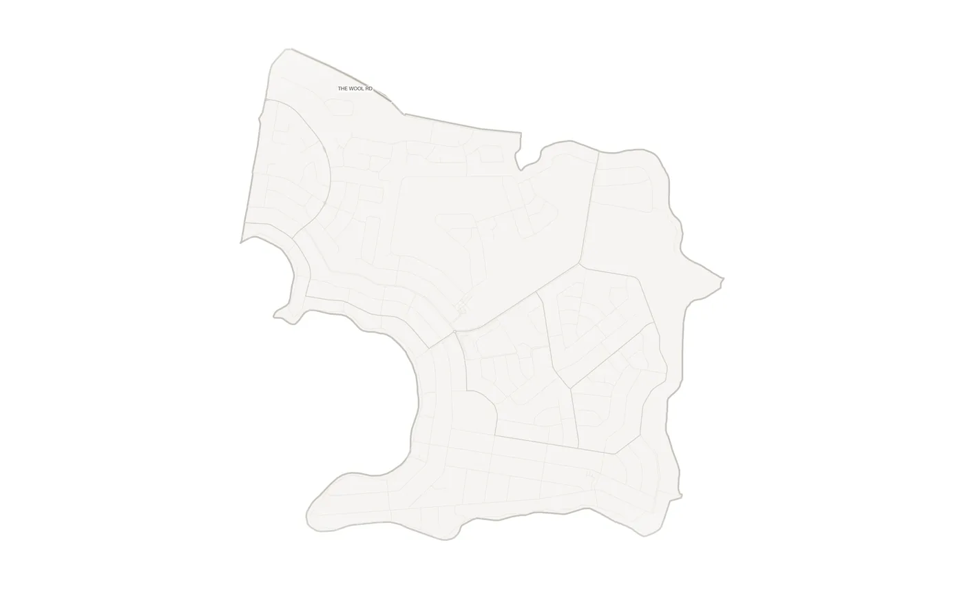 Sanctuary Point urban fabric map