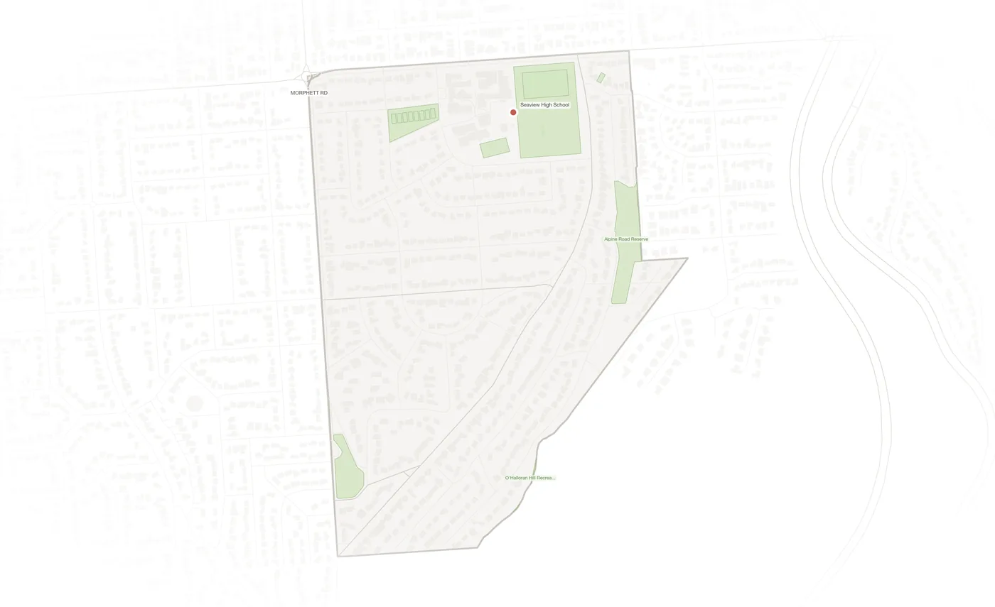 Seacombe Heights urban fabric map