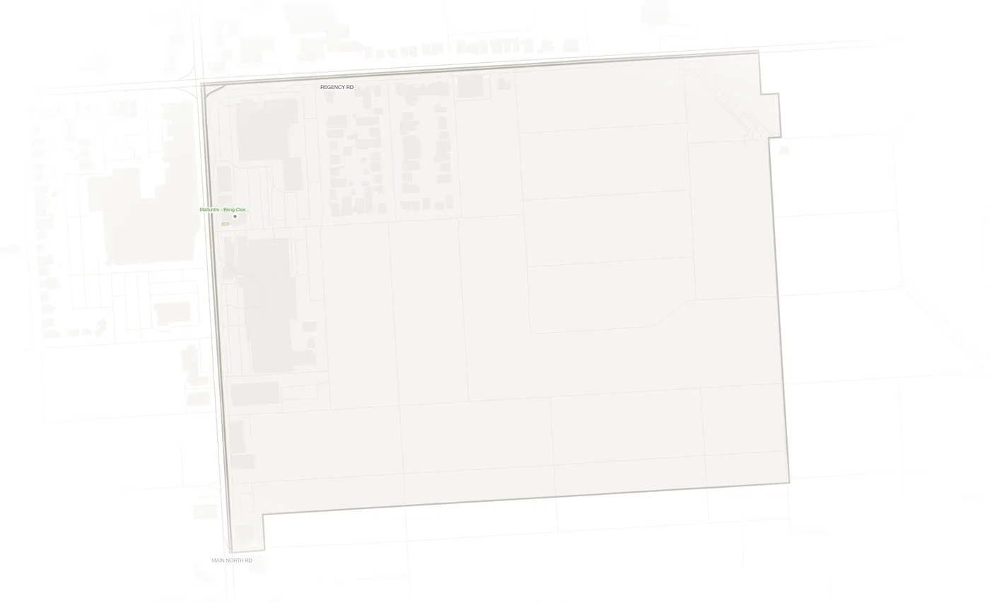 Sefton Park urban fabric map