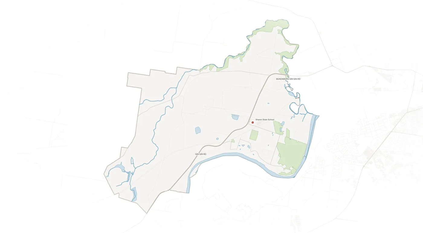 Sharon urban fabric map