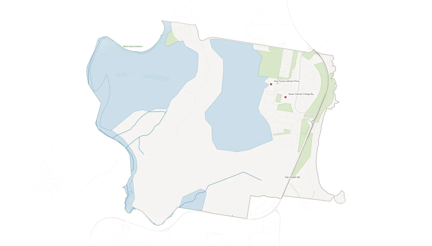 Skennars Head urban fabric map