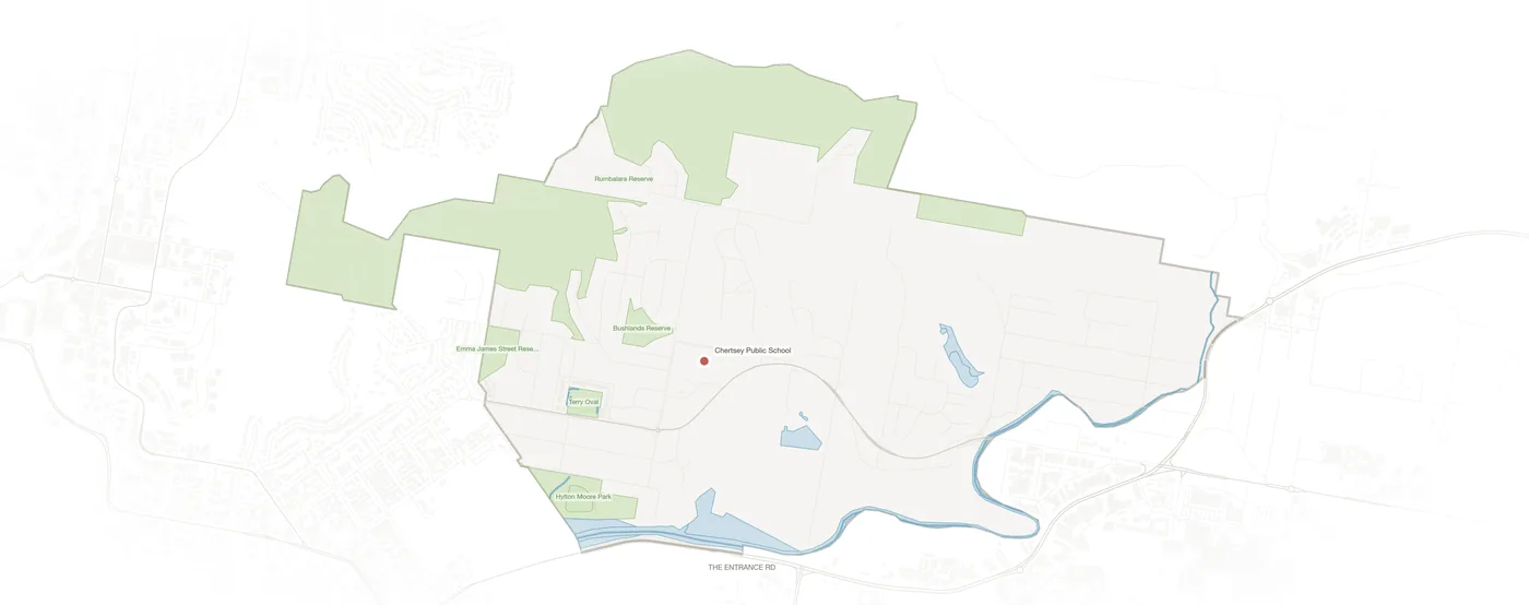 Springfield urban fabric map