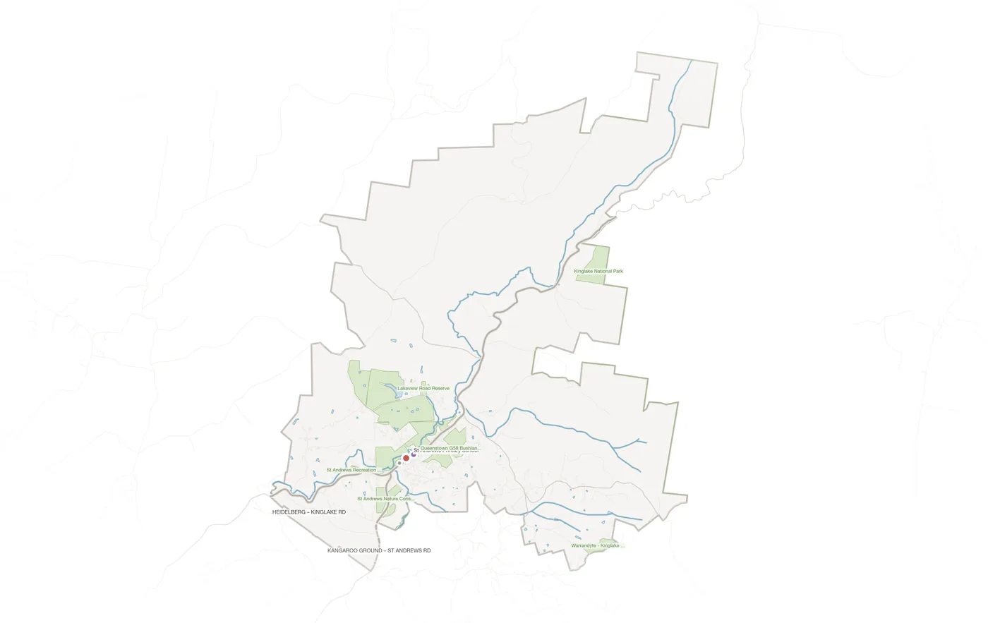 St Andrews urban fabric map