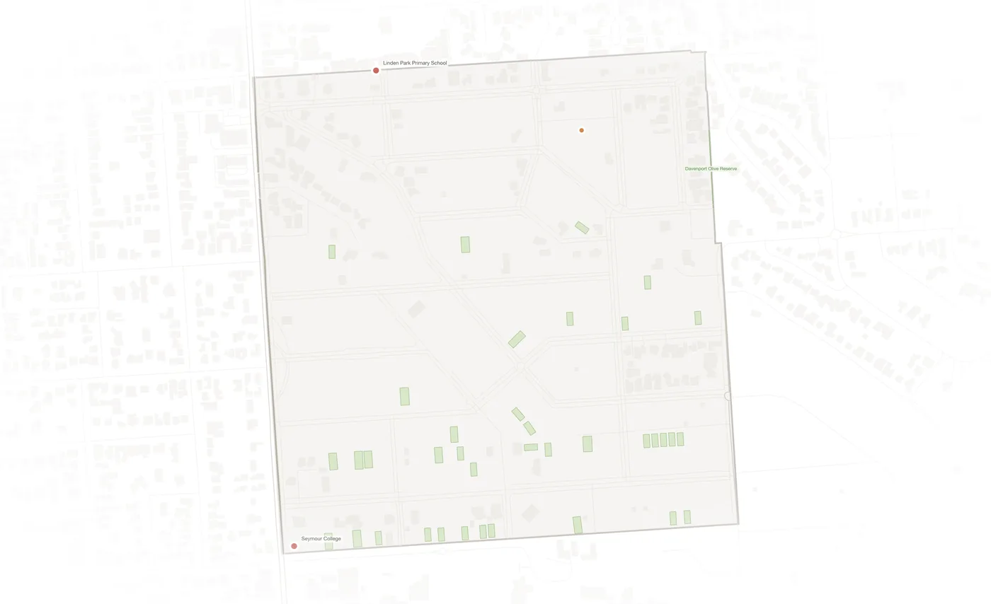 St Georges urban fabric map