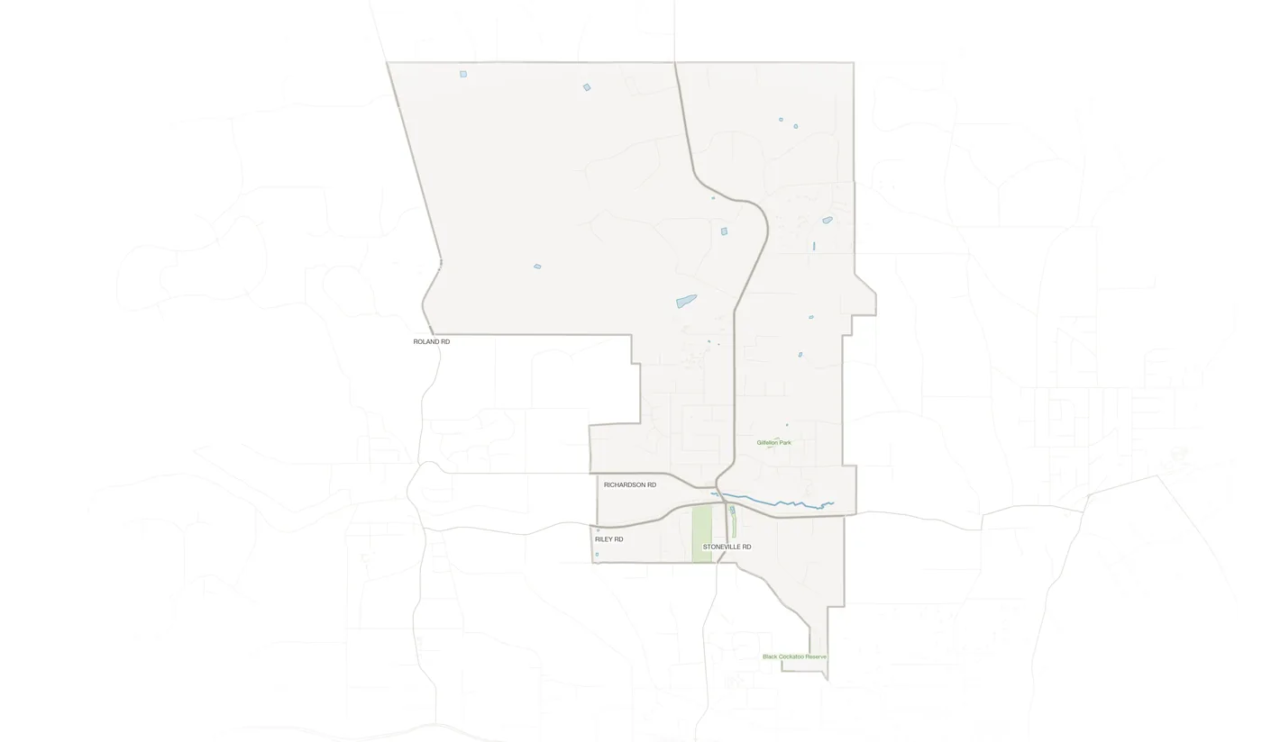 Stoneville urban fabric map