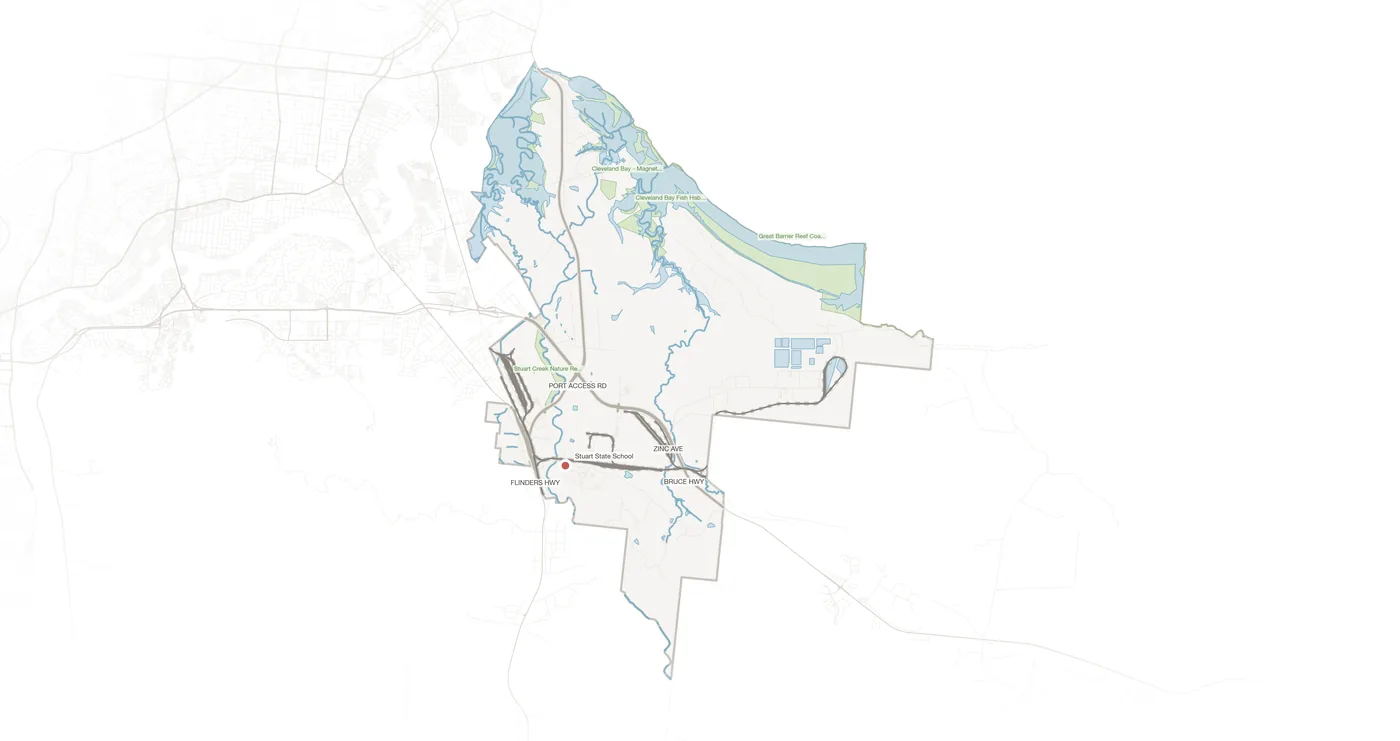 Stuart urban fabric map
