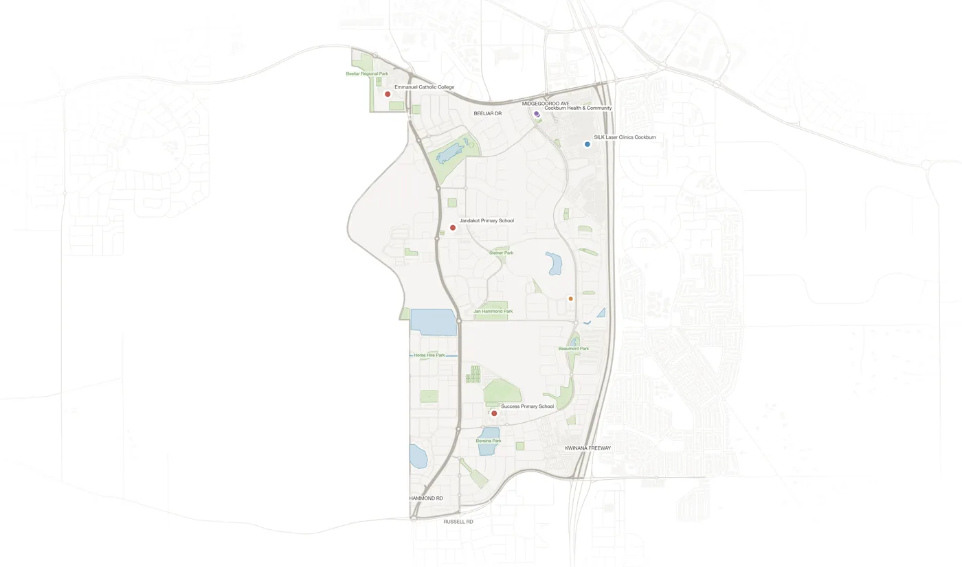 Success urban fabric map