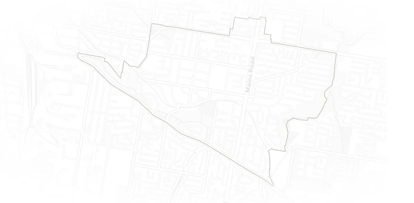 Sunnybank urban fabric map