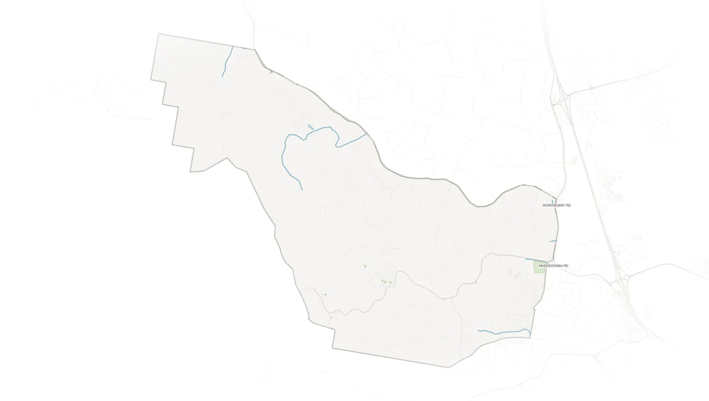 Tallai urban fabric map