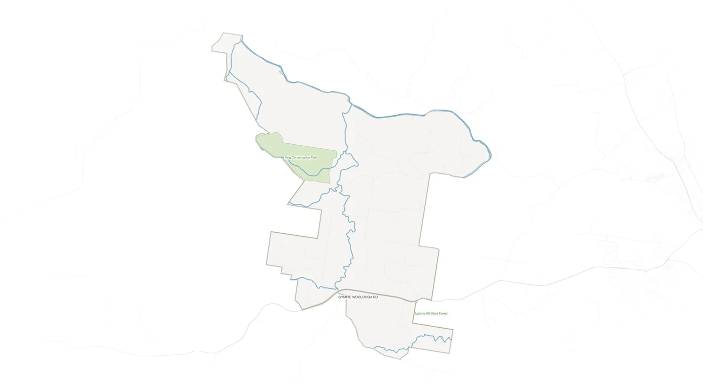 The Palms urban fabric map