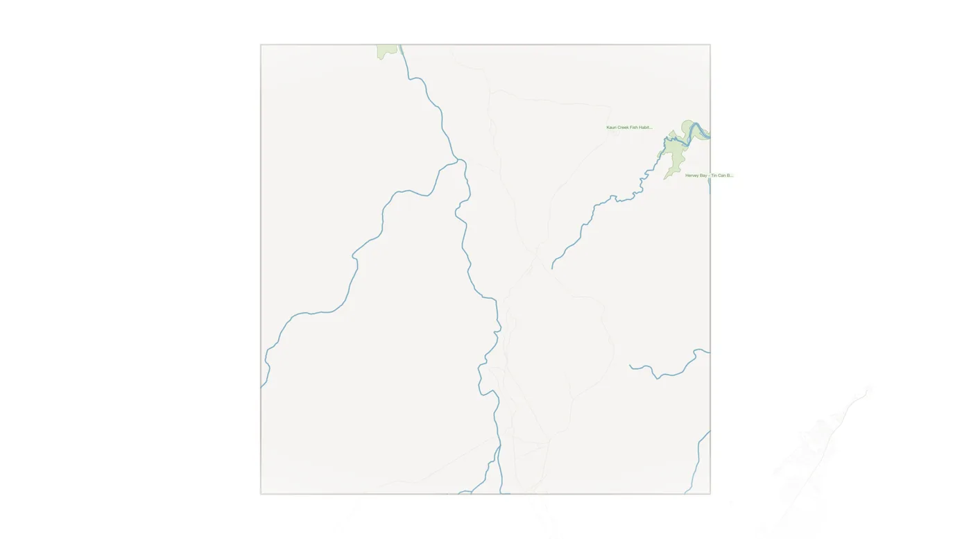 Tin Can Bay urban fabric map