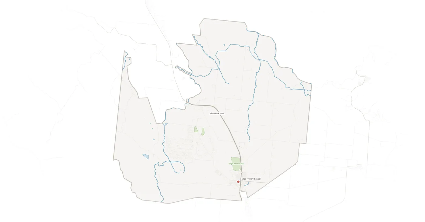 Tolga urban fabric map