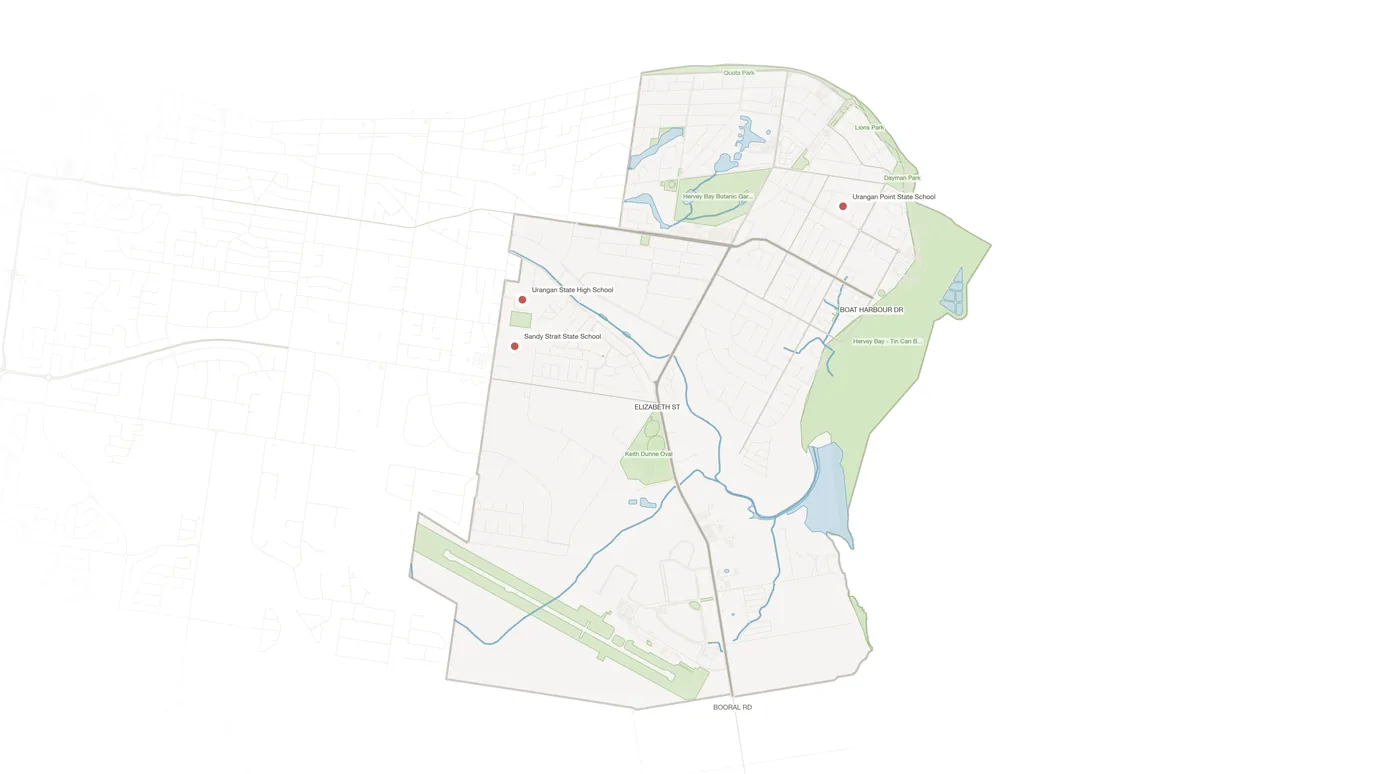 Urangan urban fabric map
