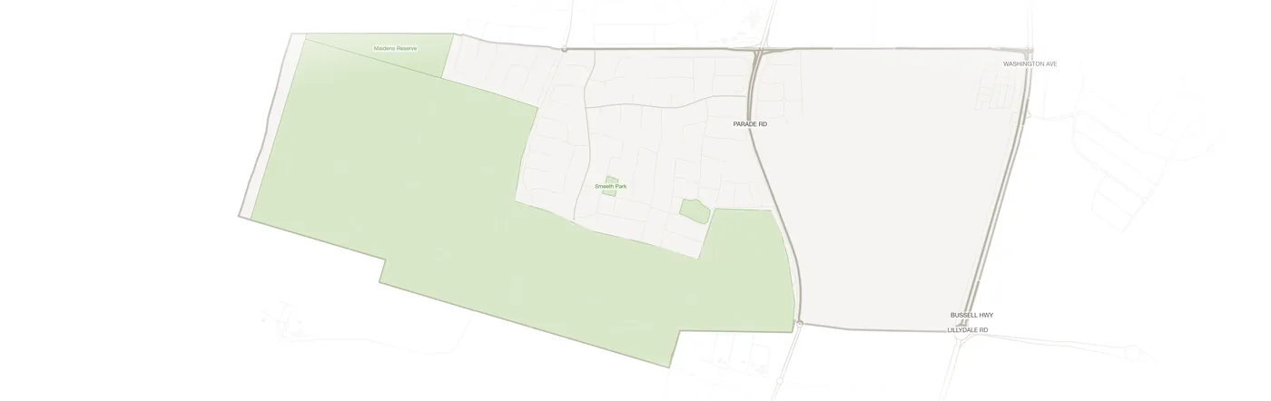 Usher urban fabric map