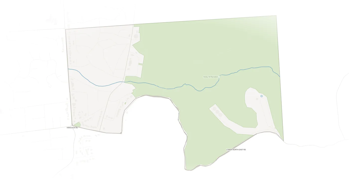 Vista urban fabric map