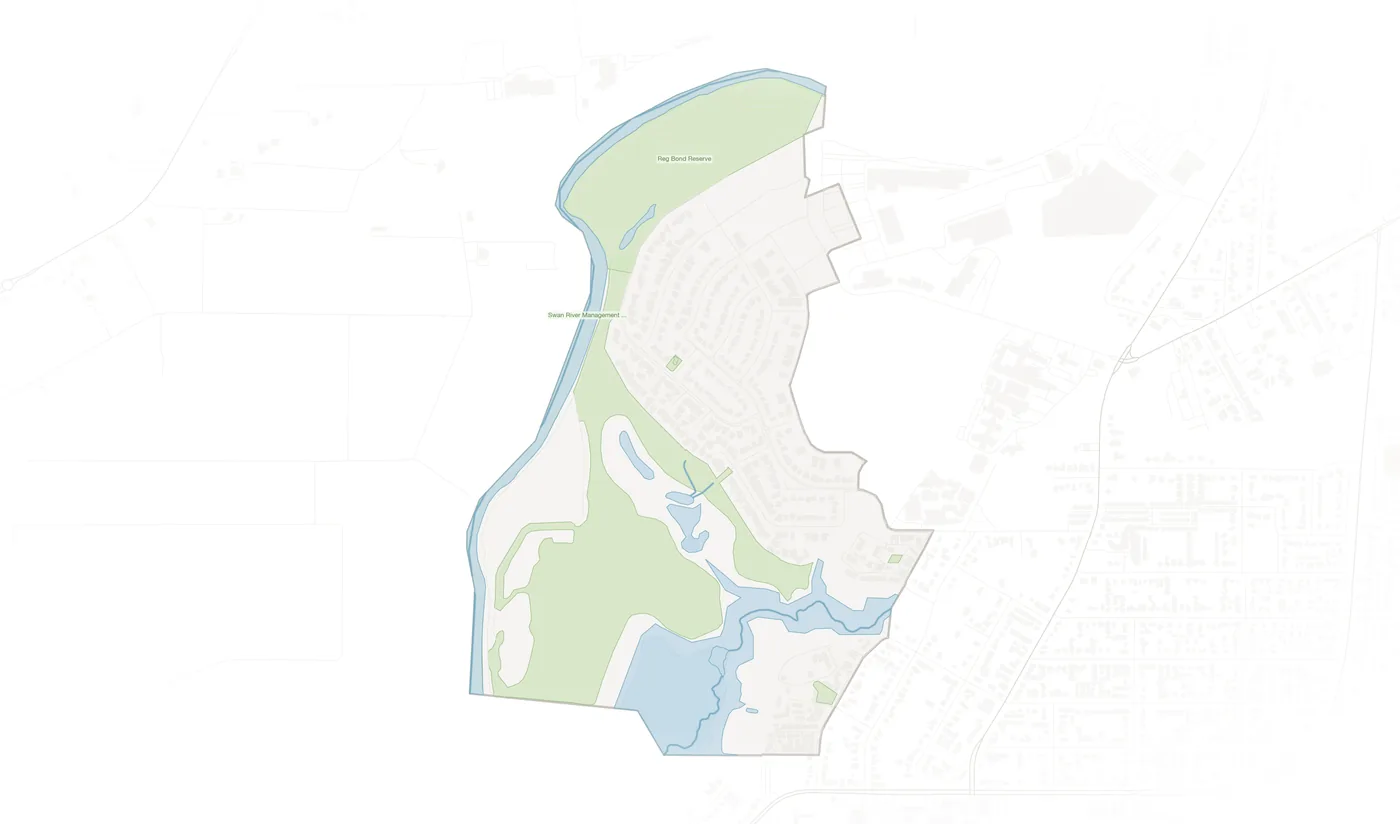 Viveash urban fabric map