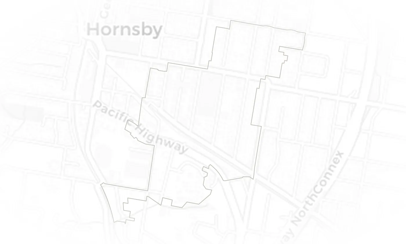 Waitara urban fabric map