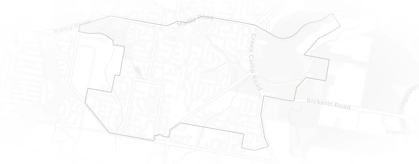 Wakerley urban fabric map
