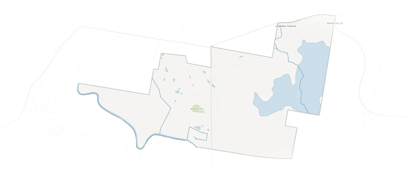 Wallalong urban fabric map