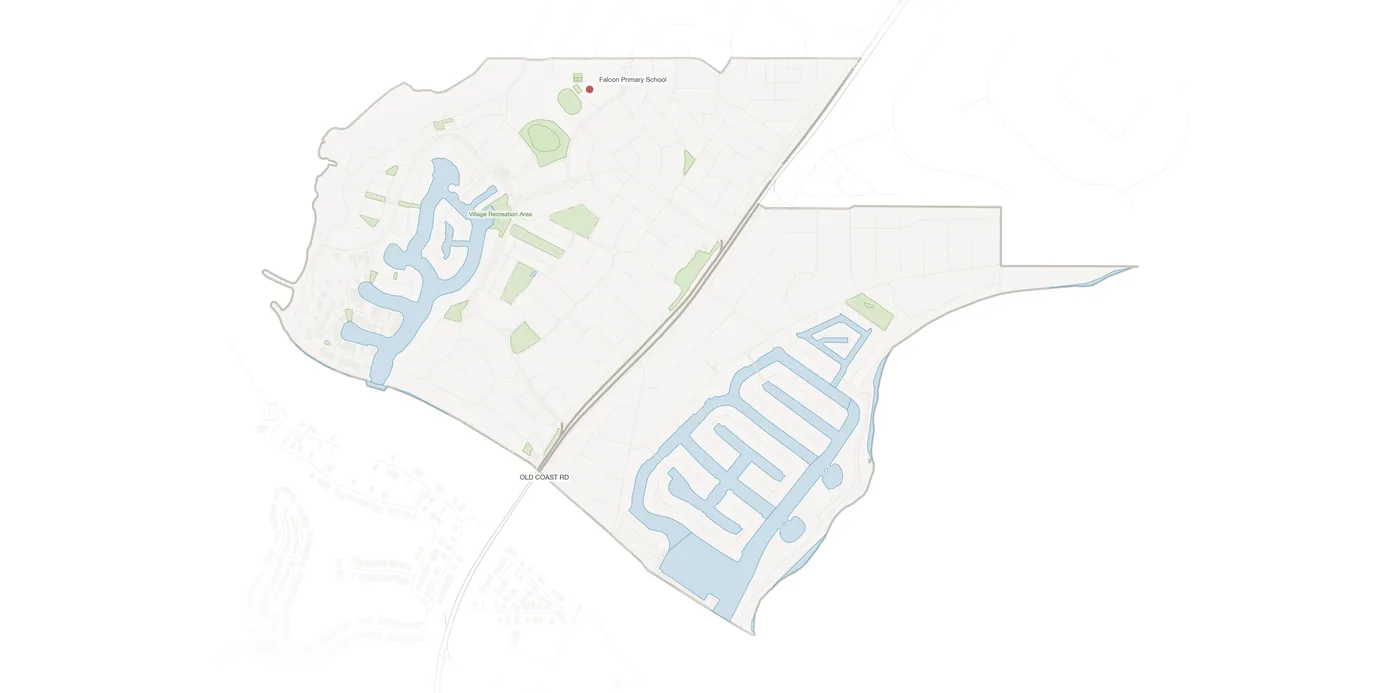 Wannanup urban fabric map
