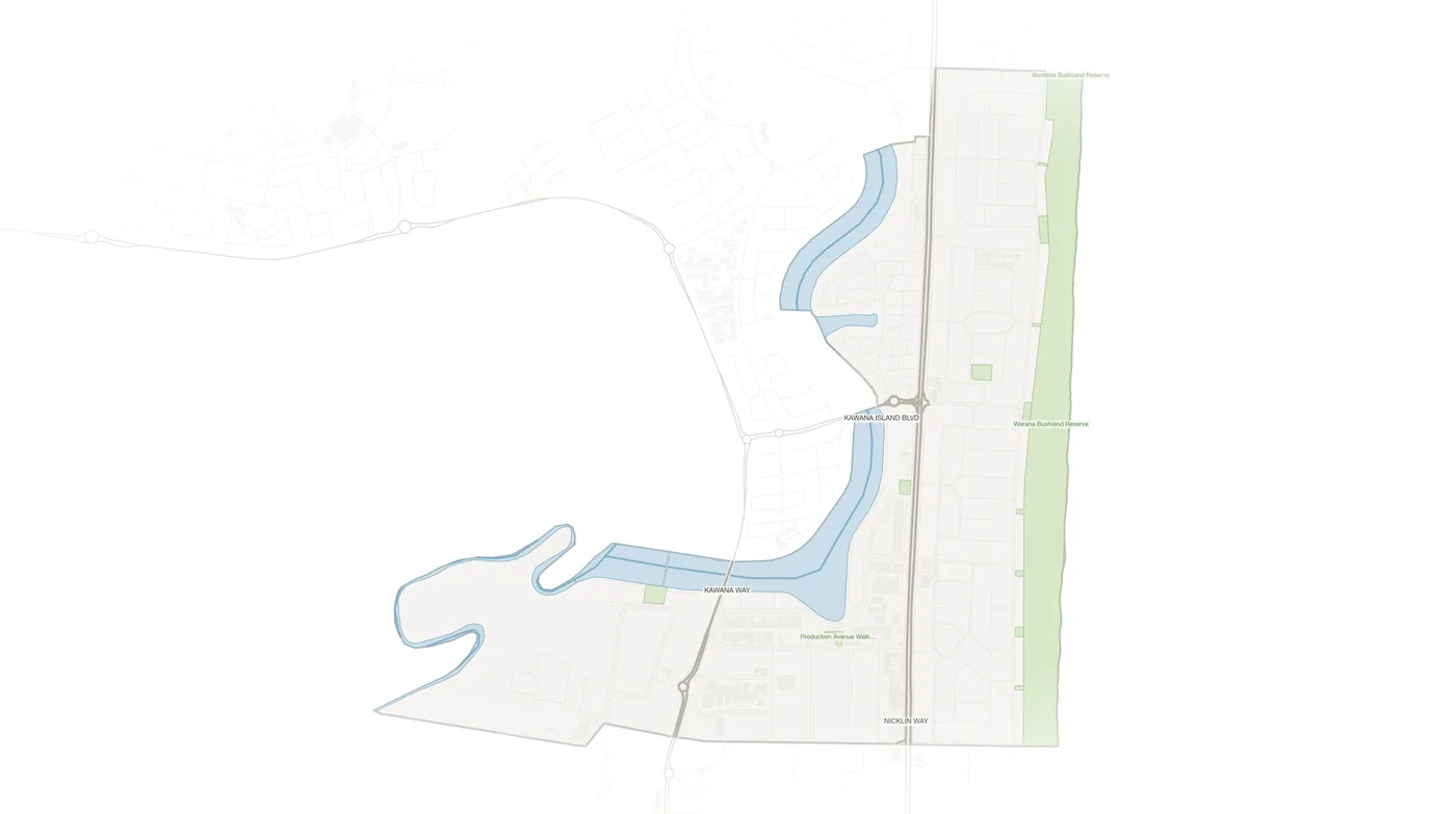 Warana urban fabric map