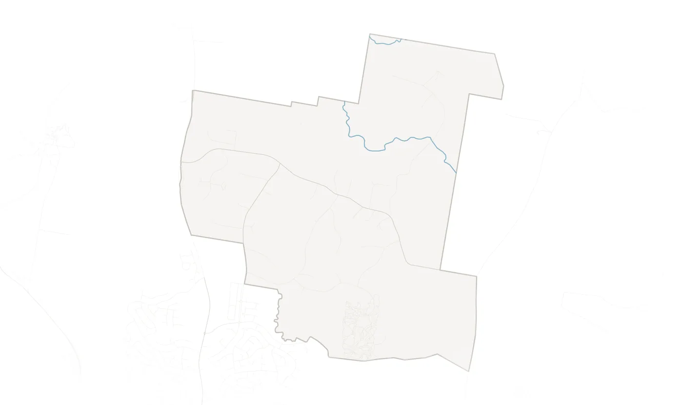 Wattle Ponds urban fabric map