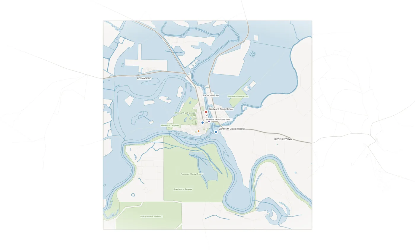 Wentworth urban fabric map