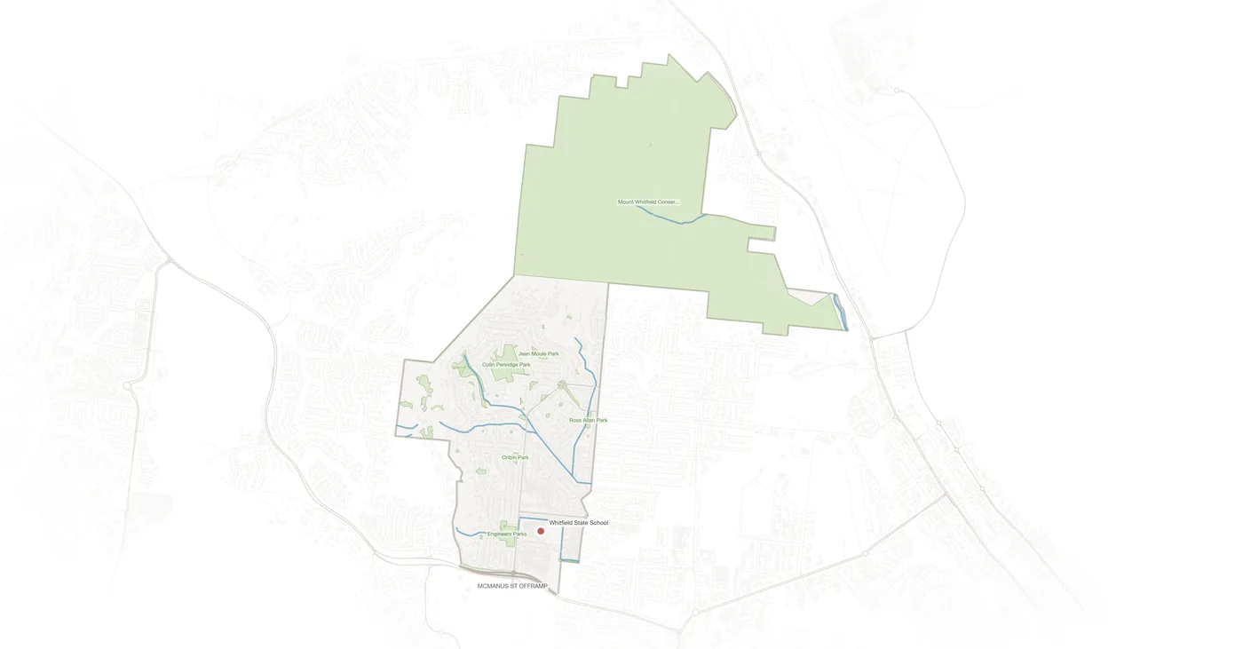 Whitfield urban fabric map