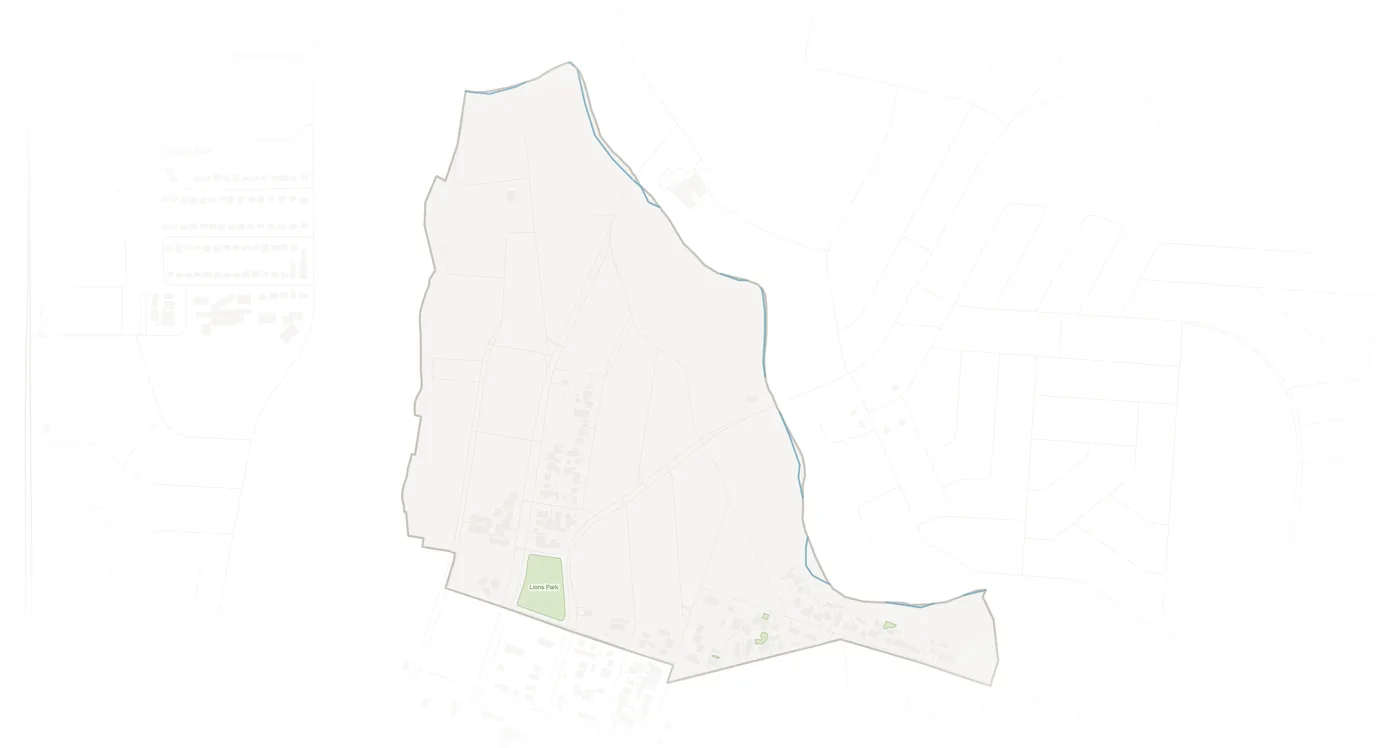 Winston urban fabric map