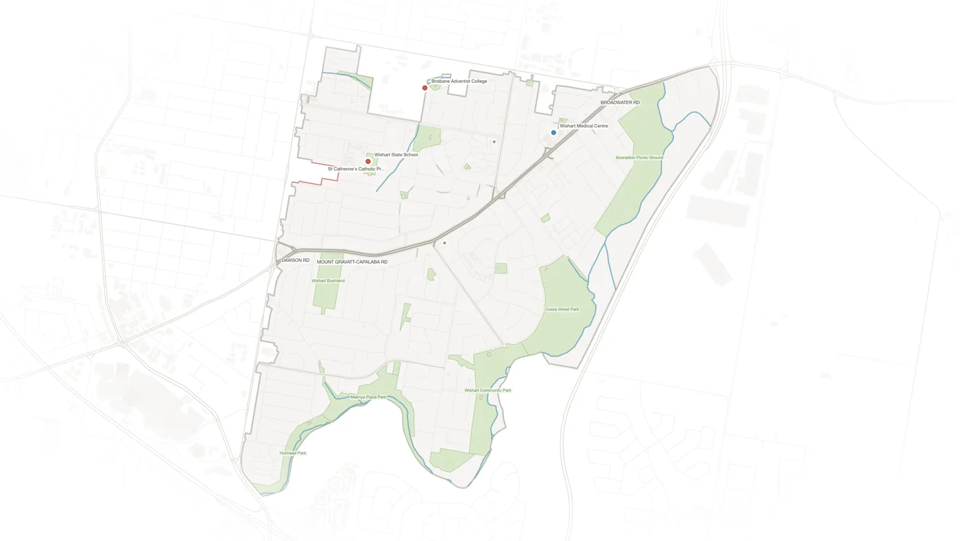 Wishart urban fabric map