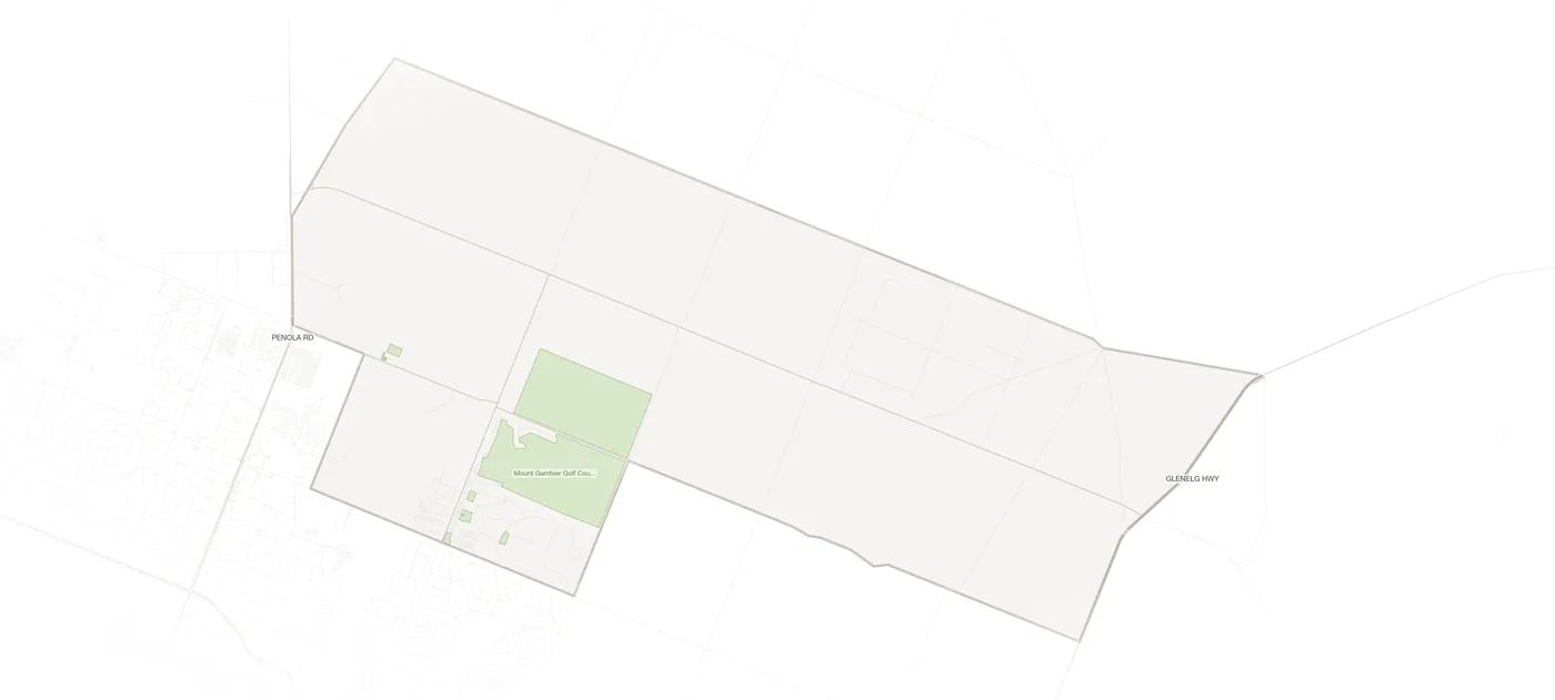 Worrolong urban fabric map