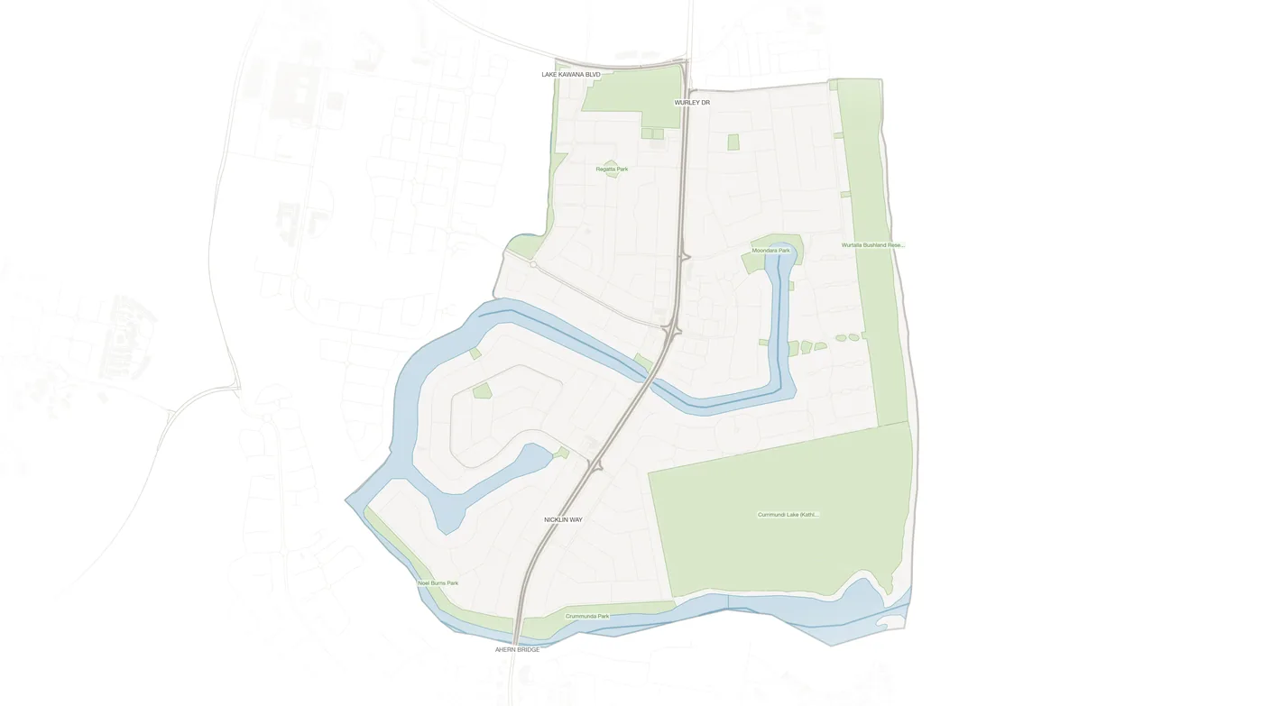Wurtulla urban fabric map