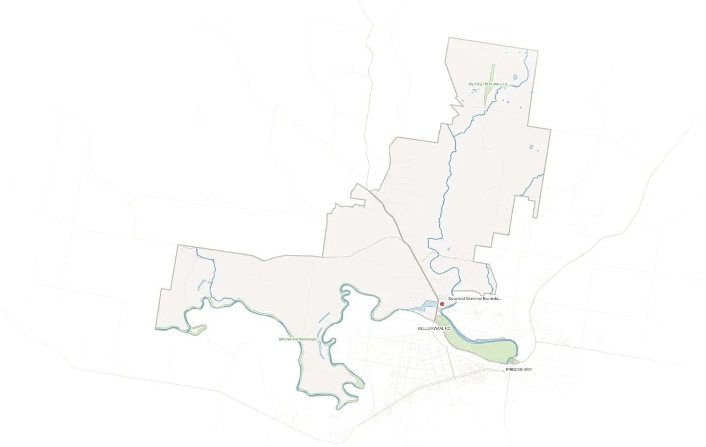Wy Yung urban fabric map