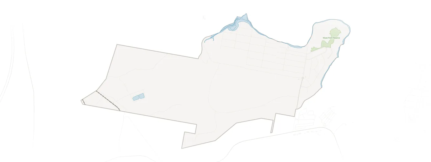 Wyee Point urban fabric map