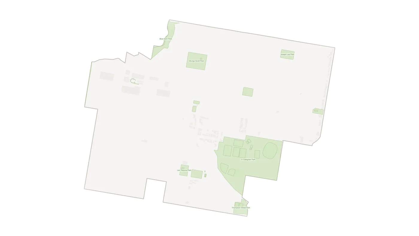 Zillmere urban fabric map